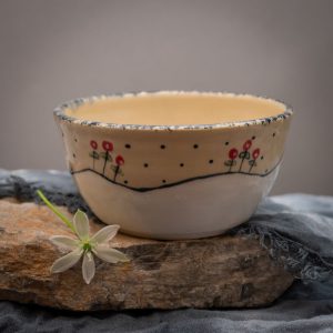 Skledica mini - zimske rože