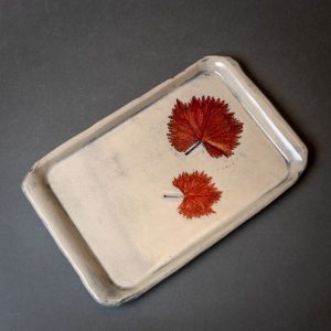 Small tray - grape vine